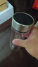 富光玻璃杯双层 带茶隔高硼硅玻璃水杯 茶水分离车载泡茶杯子男320ml 实拍图