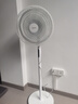 美的（Midea）【飓风节能】七叶柔风立式电风扇/家用轻音落地扇/台式小型风扇/大风力遥控定时摇头风扇 SAH35BSJ 实拍图