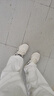 亚瑟士ASICS男鞋透气跑鞋运动鞋缓震舒适跑步鞋 GEL-CONTEND 4 白色/银色 43.5 实拍图