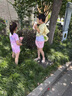 蕉下儿童防晒服外套披风男女童凉感透气防晒AL41324云朵漫游110 实拍图