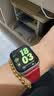 闪魔 【发布会新品S11】适用于苹果s11手表膜apple watch保护膜s10/s9/s8/s7/s6/5/SE全覆盖保护膜 4/5/6/se 曲面全屏软膜【44mm】2片装 实拍图
