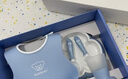 BabyBjorn原装进口婴幼儿儿童餐具五件套礼盒装宝宝餐盘辅食专用餐具送礼袋 五件套礼盒 | 蓝色 实拍图