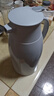 JEKO&JEKO保温壶家用热水瓶暖水壶宿舍大容量开水瓶玻璃内胆 1.6L浅灰色 实拍图