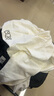 名创优品（MINISO）短袖t恤男士夏季新款重磅纯棉上衣服休闲宽松半袖体恤 浅米 2XL 实拍图