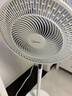 美的（Midea）【品质推荐】七叶轻音柔风电风扇/家用省电落地扇/台式电扇/广角摇头节能宿舍小型风扇 SAE35CA 实拍图