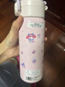 杯具熊（BEDDYBEAR）双饮保温杯男女学生大容量便携伴手礼成人水杯316不锈钢吸管杯子 盛开-大耳狗（带杯套）550ml 实拍图