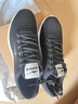 鸿星尔克男鞋运动鞋男减震防滑跑步鞋系带轻便旅游鞋子男士黑色休闲网面鞋 正黑-2113 39 实拍图