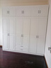 索友（CVOY）  实木衣柜家用卧室平开门柜子欧式现代简约成人大衣橱组装收纳 【六门】2.4米主柜+顶柜 实拍图