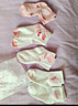 棉十三女童袜子夏天超薄款儿童中筒【精梳棉网眼】宝宝女孩大童透气5双 实拍图