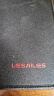 飞遁LESAILES高密纤维细面专业电竞游戏鼠标垫 中号锁边电脑桌垫 红黑300*250*4mm 实拍图