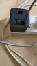 公牛（BULL）20W PD苹果快充魔方插座/插线板/插排/接线板 Type-c+USB+3插孔 无线 黑色 GNV-UU220WH总控开关 实拍图