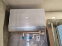 美的（Midea）【新能源超导Z600】超薄扁桶电热水器5000W瞬热洗节能恒温无内胆鲜活水热水器国家补贴以旧换新 实拍图