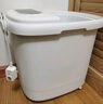 美的（Midea）泡脚桶按摩足浴盆加热自动按摩洗脚盆泡脚盆理疗恒温高深桶生日礼物送男女友长辈ZL305极地白 实拍图
