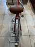 兰令自行车成年人通勤铝合金女士亲子带小孩城市上班代步变速单车 花语-烈焰红【升级弯把+加厚座垫】 24英寸 禧玛诺7速 实拍图