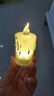 蜡烛灯浪漫结婚礼装饰用品创意生日布置求爱表白电子蜡烛小夜灯 大号7.5cm一个装 实拍图