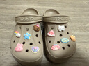 卡骆驰crocs洞洞鞋贝雅男鞋女鞋轻便耐磨一脚蹬拖鞋休闲鞋|10126 卵石色-2V3 37 /38(230mm) 实拍图