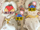 十月结晶婴儿定型枕TPE软管分区纠正头型透气不闷双面可枕0-1岁 白36*28 实拍图