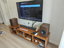 KEF Q350 HiFi无源书架音箱 同轴发烧级家庭影院音响2.0 高保真桌面扬声器   胡桃木色 一对 实拍图