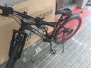 飞鸽（FLYING PIGEON）山地自行车成人男女变速山地车青少年中小学生车越野户外骑行单车 【高碳钢】G8002代-辐条轮-黑色 27.5寸轮组（适合170-190cm） 30速豪华版 实拍图