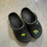 crocs卡骆驰洞洞鞋贝雅男鞋女鞋轻便耐磨一脚蹬拖鞋休闲鞋|10126 黑色-001 37 /38(230mm) 实拍图