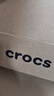 卡骆驰crocs洞洞鞋贝雅卡骆班轻便耐磨一脚蹬休闲鞋|205089 深蓝/辣椒红-4CC 44 (280mm) 实拍图