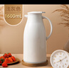 JEKO&JEKO保温壶家用热水瓶暖水壶宿舍大容量开水瓶玻璃内胆 1.6L浅灰色 实拍图