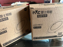 雷士（NVC）LED筒灯客厅卧室过道嵌入式二级能效全铝漆白6瓦暖白开孔70-85mm 实拍图