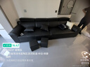 酷比得功能极简新款钢琴键防猫抓皮沙发客厅小户型北欧简约现代免洗直排 直排四人位【3米】 进口真皮 实拍图