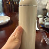 小罐茶茶具304保温杯焖焖杯水杯600ML泡茶水杯磁吸杯盖海贝白 实拍图