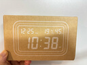 无印良品（MUJI）数字钟 中 白色 125*80*36mm 桌面时钟家用电子时钟 实拍图