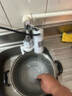新飞 免安装电热水龙头接驳款家用厨房快速加热小厨宝速热电热水器 【厨卫通用】白色免安装+插头 实拍图