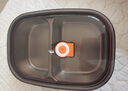 COOKSS保温饭盒304不锈钢餐盒上班族小学生保鲜饭盒可微波炉2分格餐盘 实拍图