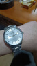 上海（SHANGHAI）男士手表男 御驰山河 全自动机械男表 官方正品夜光双历钢带3113 冰川白盘机械钢带男表 实拍图
