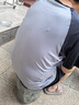 松山棉店舒爽天丝莫代尔睡衣清爽透气男短袖夏情侣家居服短裤-高级灰175 实拍图
