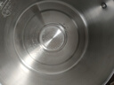 美的（Midea）电煮锅 电炒锅 便携式折叠锅 分体式小电锅 316L不锈钢 0涂层旅行出差烧水冲奶多功能锅 XZC16X01 实拍图