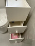 BEIYU浴室边柜带滚轮多功能夹缝窄柜放纸收纳柜马桶边置物架现代储物柜 边柜:231大号 实拍图