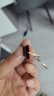 朗科（Netac）64GB USB2.0 U盘U196 黑旋风车载电脑两用闪存盘 黑红色小巧迷你加密U盘 实拍图