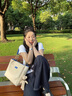 CALWAN KEODH官网包包女包大容量通勤单肩包高级感托特轻奢生日礼物送女友老婆 【蓝色】小众百搭简约休闲手提实用走心女生闺蜜 实拍图