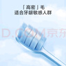 京东京造绵密软毛净白牙刷 8支(蓝色*4+粉色*4)清新口气深层清洁 实拍图
