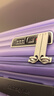 新秀丽（Samsonite）行李箱20英寸拉杆箱时尚旅行箱包万向轮登机箱GU9密码箱皮箱紫色  实拍图