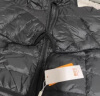 雪中飞（SNOWFLYING）儿童轻薄羽绒服男童保暖防寒新款童装中大童女童薄款冬外套 黑色 130 实拍图