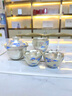 讲茗堂鎏纯银茶具一鹿有你旅行茶具一壶三杯快客杯送礼品物长辈领导男士 银上画-一鹿有你一壶三杯旅行茶 晒单实拍图