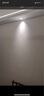 雷士（NVC）LED射灯客厅过道背景嵌入式洗墙小山丘铝材7瓦三色黑杯【莲华】 实拍图