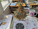 拼酷无骨花灯 3d立体金属拼图diy家居装饰玩具520情人节送女朋友礼物 无骨花灯【含支架】 实拍图