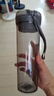 特百惠（Tupperware）晶彩MAX塑料杯600ml 男女士学生夏季运动水杯子户外大容量 高级灰 实拍图