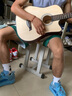 维卡斯（WEIKASI）民谣吉他初学者木吉他单板新手入门练习琴guitar吉它学生男女乐器 41英寸原木色+礼包【进阶推荐】 实拍图