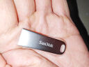 闪迪（SanDisk）64GB USB3.2 U盘 CZ550黑色 安全加密 数据恢复 学习办公电脑车载 小巧便携 高速大容量优盘 实拍图