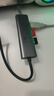 联想（Lenovo）USB3.0分线器拓展坞扩展坞转千兆网口RJ45有线网卡转接头笔记本电脑USB扩展小新一拖四转换器 实拍图