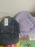 卡拉羊休闲运动包17英寸大容量电脑包男女书包双肩包旅行背包CX5566藏青 实拍图