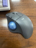 罗技（Logitech）ERGO M575 人体工学鼠标 轨迹球鼠标 无线蓝牙双模 办公鼠标  带无线2.4G接收器 石墨黑 实拍图